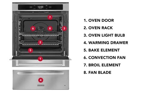 original wall oven parts